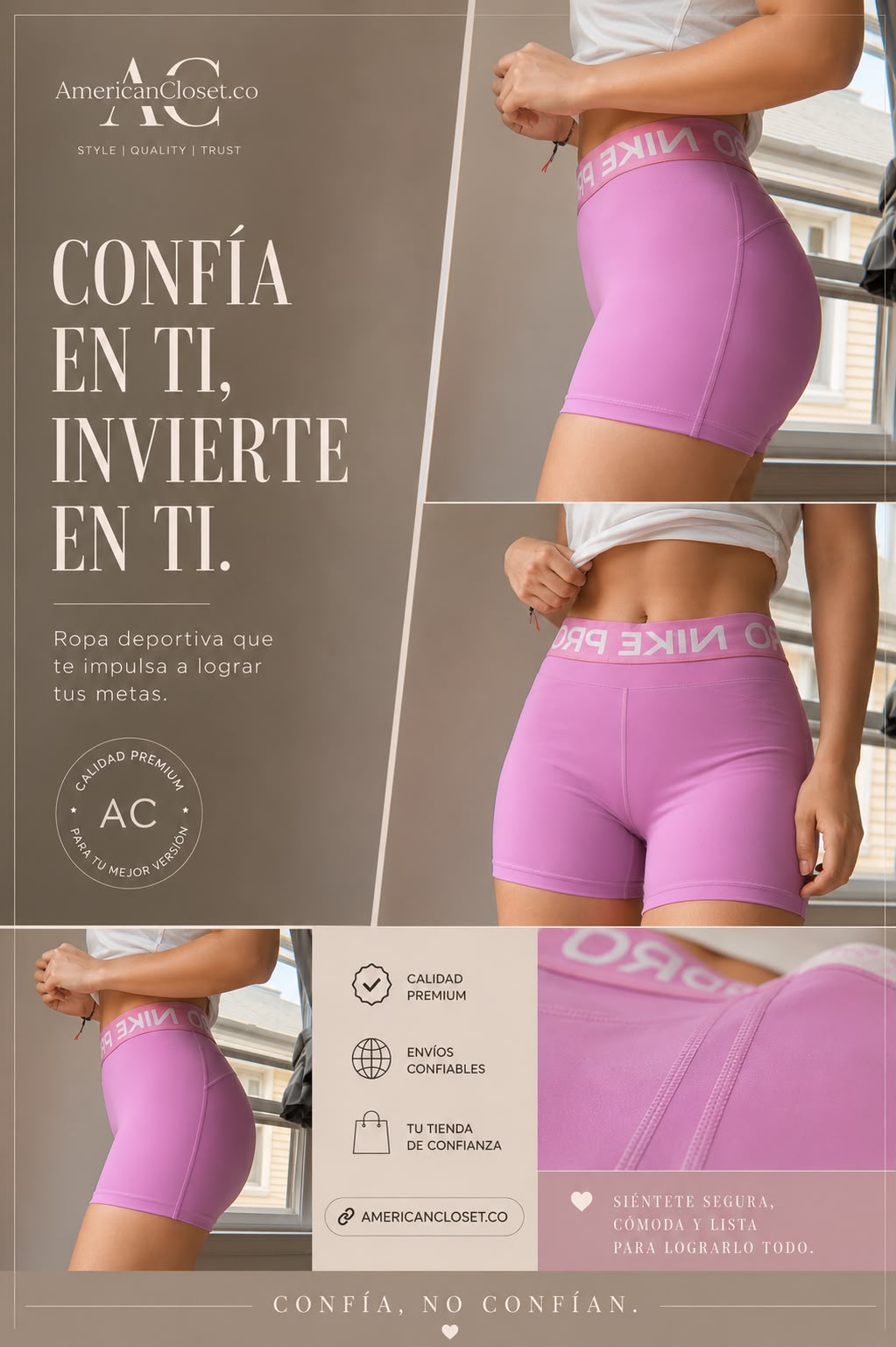 Short Deportivo Nike Pro